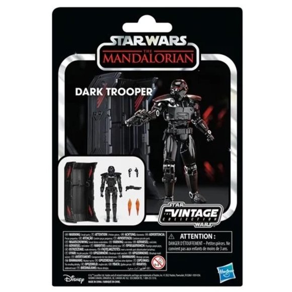 NEW! Star Wars The Vintage Collection Dark Trooper 3 3/4-Inch Action Figure - Picture 2 of 15